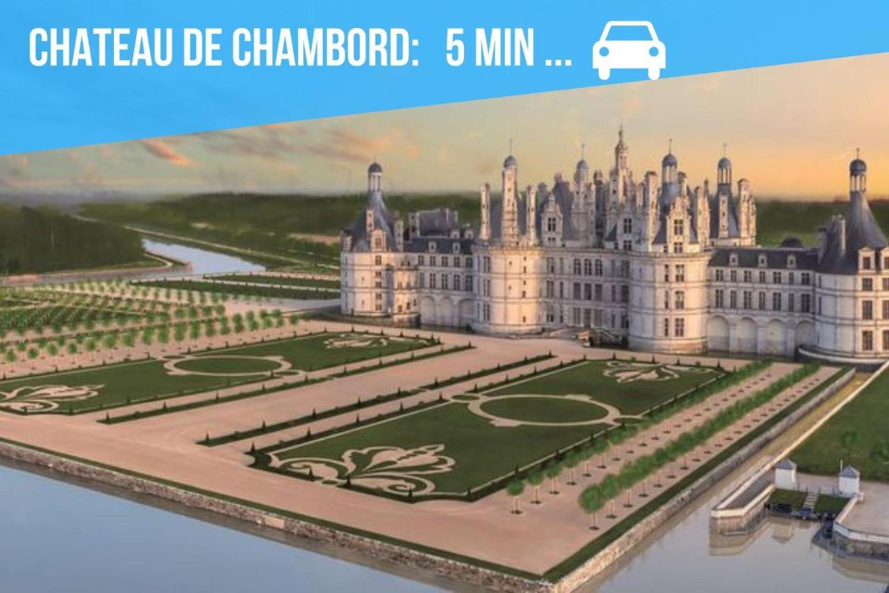 Caporizon-La Grange-Le Clos De Chambord Saint-Claude-de-Diray Exterior foto